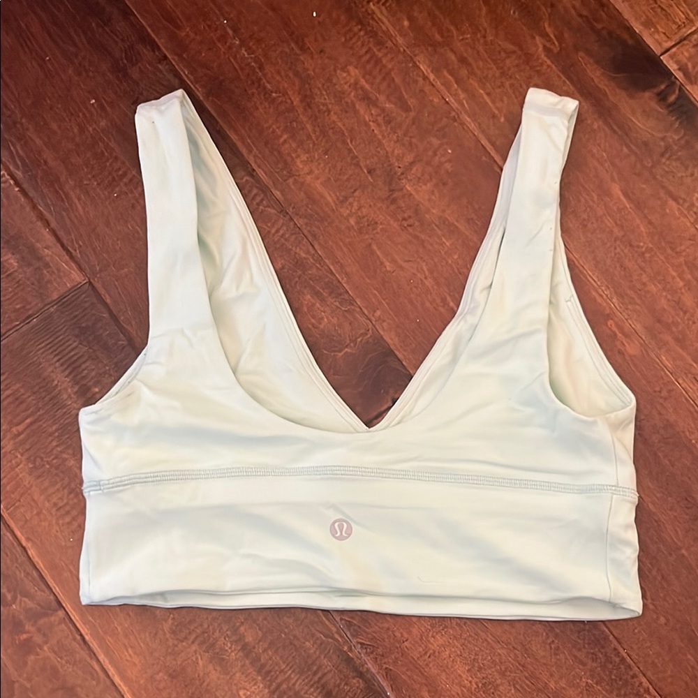Lululemon Athletica yellow Minimalist Sports Bra